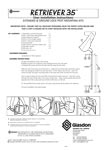 Retriever 35 User Installation Instructions - Extended & Ground Lock Post Mounting Kits