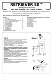 Retriever 50 Fitting Instructions - Post and Ground-Lock Fixing System