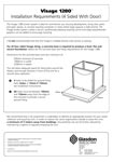 Visage 1280 Installation Requirements (4 Sided With Door)
