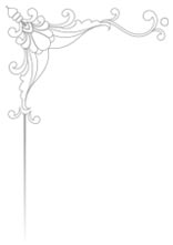 decorative corner left side