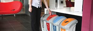 How can I encourage my employees to recycle?