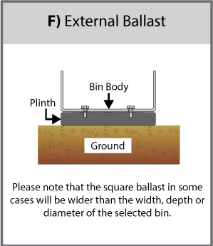 External Ballast (F) Diagram