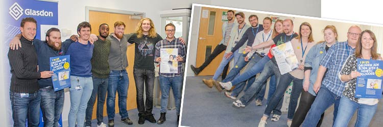 glasdon staff jeans for genes day