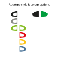 What is this? Nexus® Stack Duo Aperture Styles & Colours