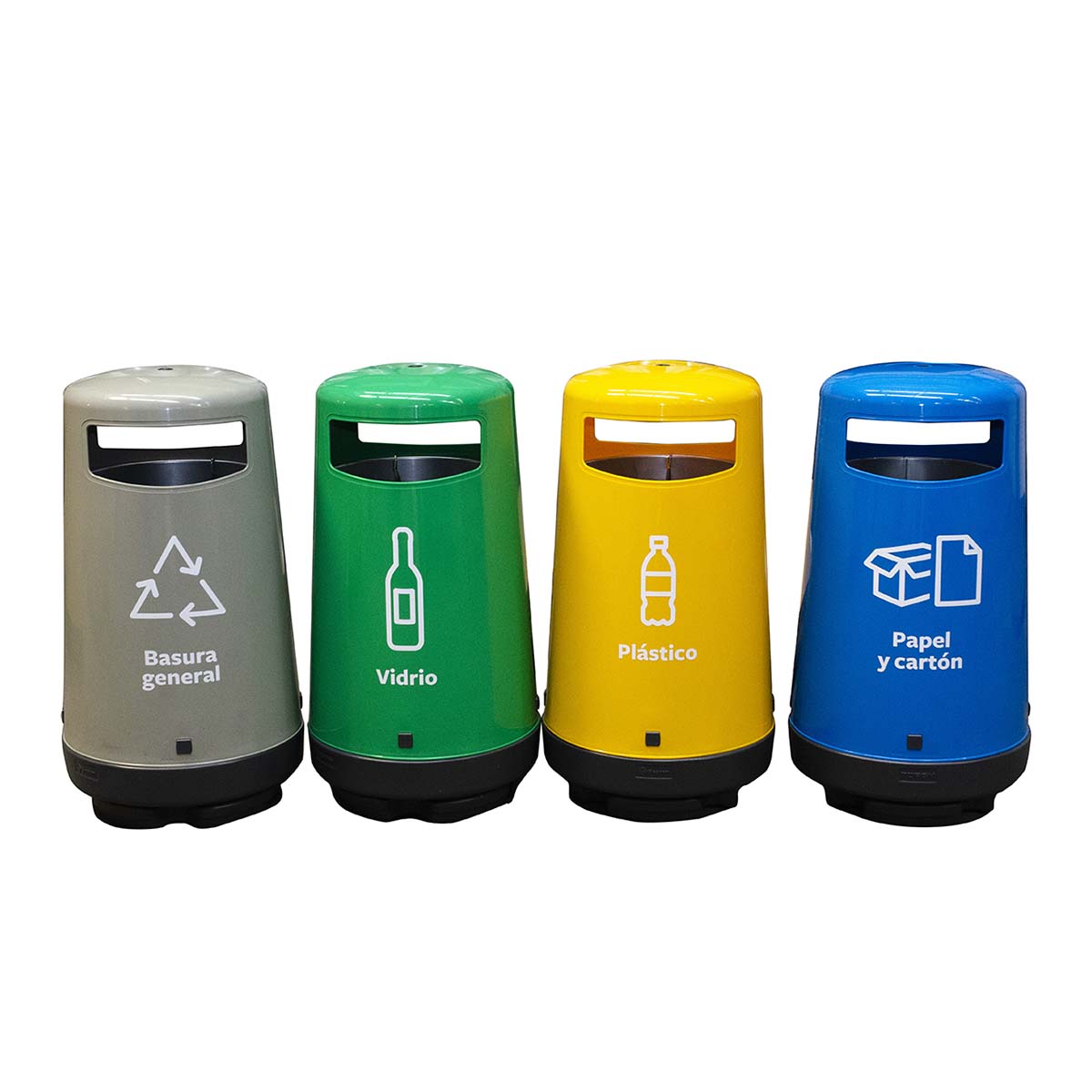 Topsy 2000™ Litter Bin with personalised front graphics