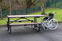 Bowland Picnic Table with Wheelchair Access