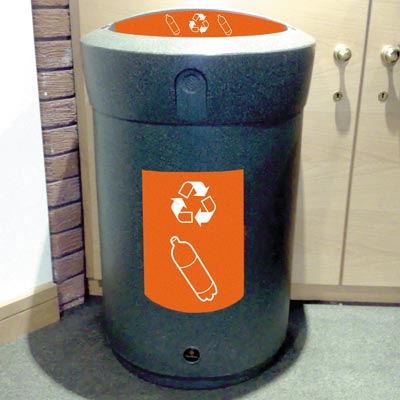 Envoy™ Plastic Bottle Recycling Bin - 110 Ltr