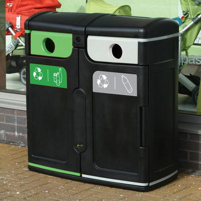 Gemini™ Recycling Bins - Glasdon International