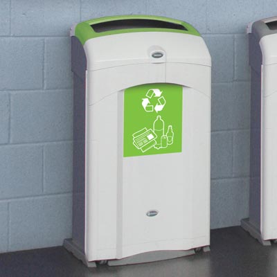 Nexus® 100 Mixed Recyclables Recycling Bin