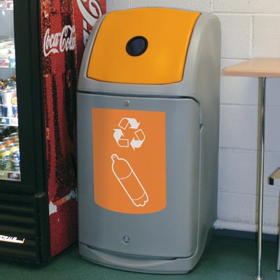 Nexus® 140 Plastic Bottle Recycling Bin
