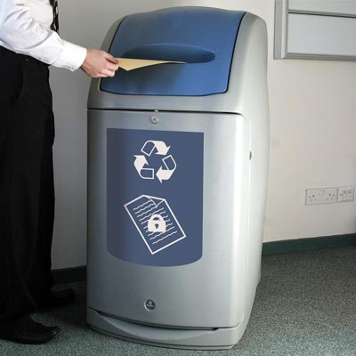 Nexus® 140 Confidential Paper Recycling Bin