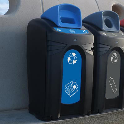 Nexus® City 240 Newspaper and Magazines Recycling Unit