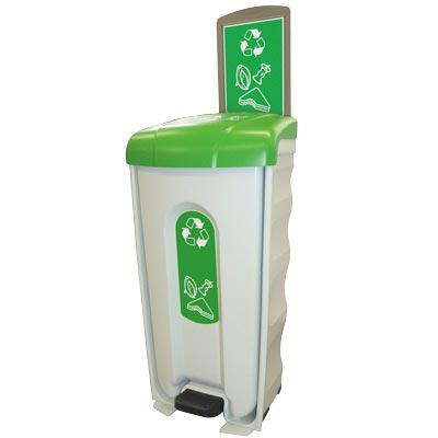 Nexus® Shuttle Food Recycling Waste Bin by Glasdon