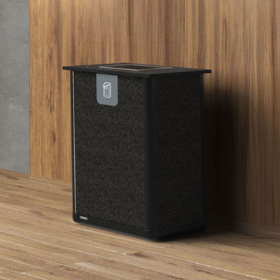 Origin&trade; Infinity Solo 110 Litre Recycling Station Space-Saving Design
