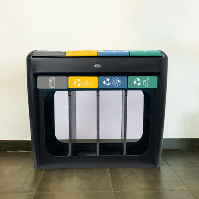 Nexus&reg; Evolution Vision Quad Recycling Bin