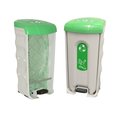 Nexus® Shuttle Food Recycling Waste Bin by Glasdon