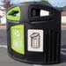 Nexus® 200 General Waste / Mixed Recyclables Recycling Bin