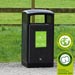 Origin™ Curve 110 Mixed Recyclables Recycling Bin